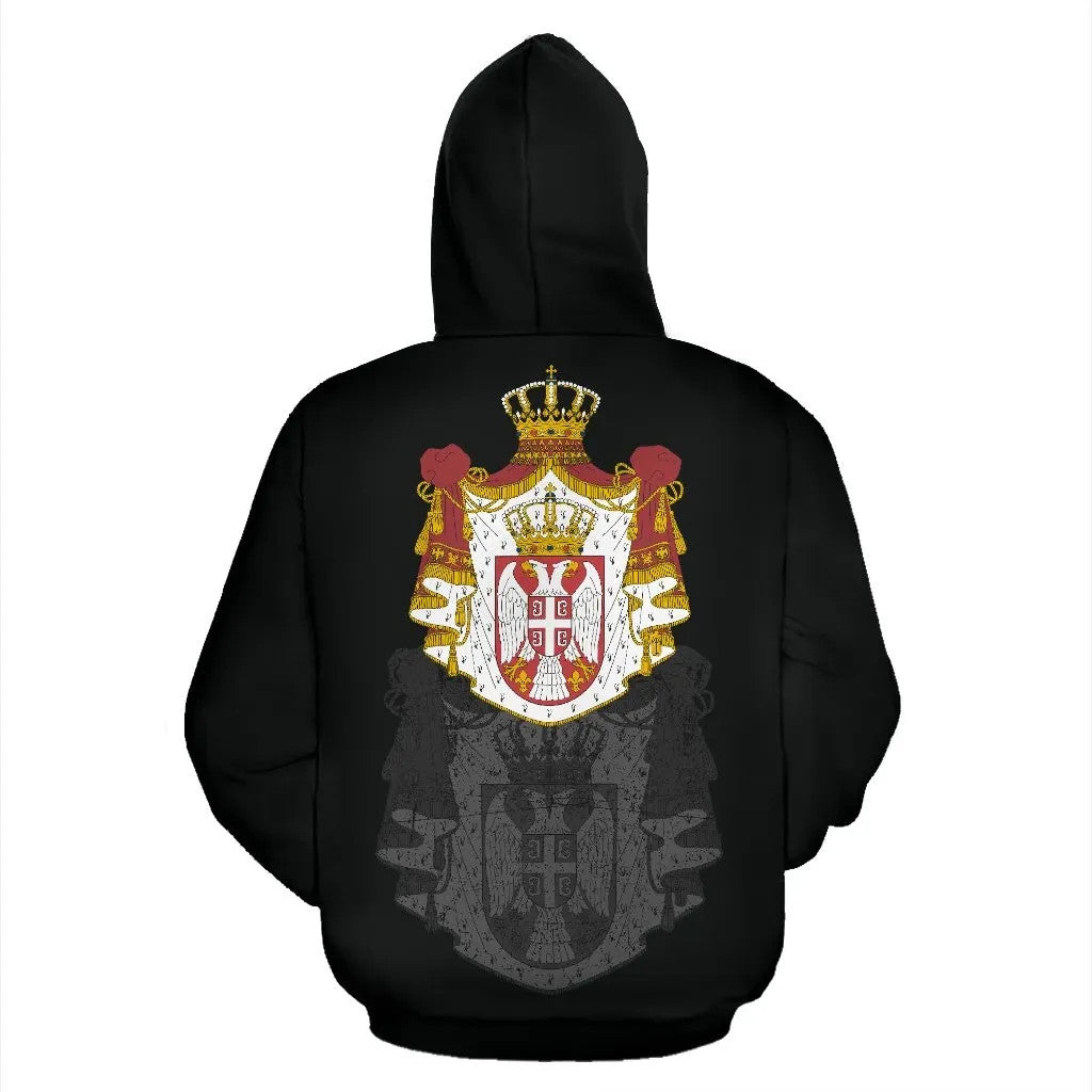 Serbia Pullover Hoodie RLT7 - Wonder Print Shop