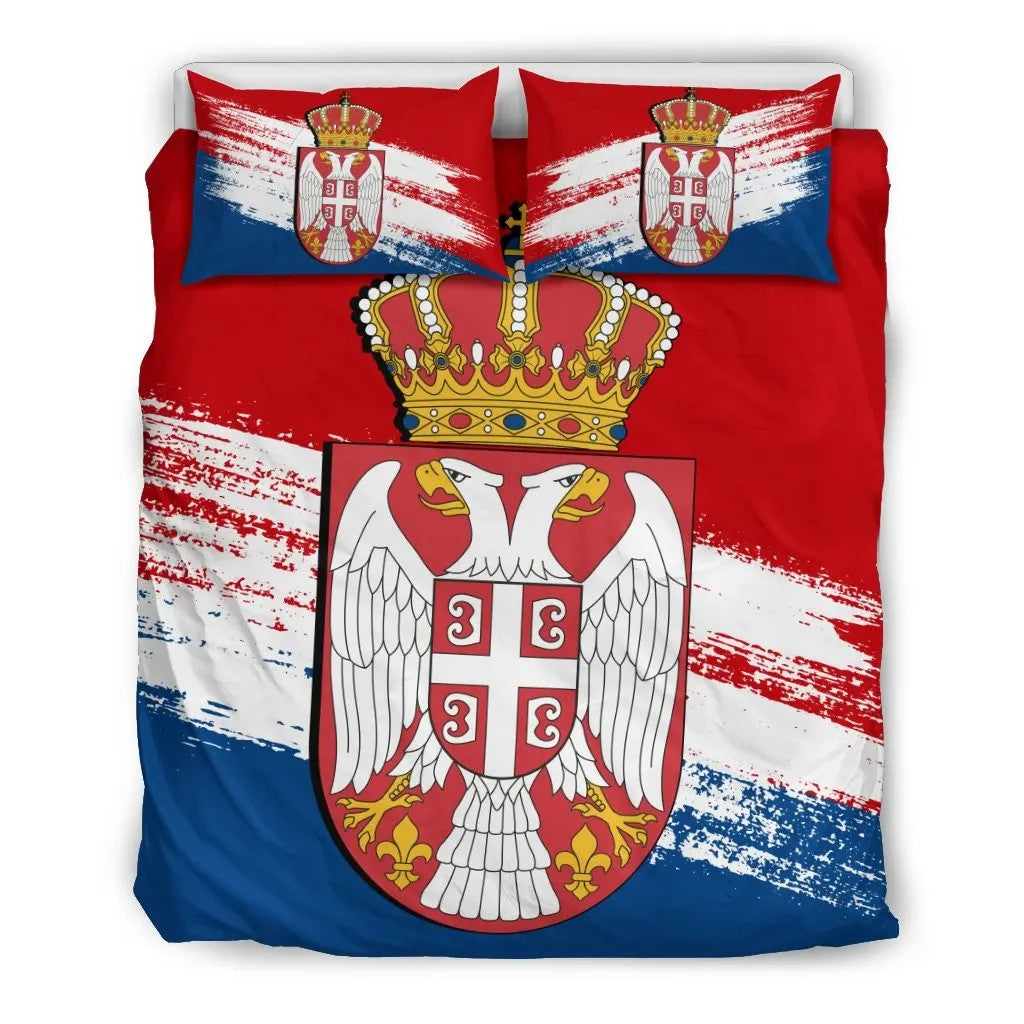 Serbia Premium Bedding Set RLT7 - Wonder Print Shop