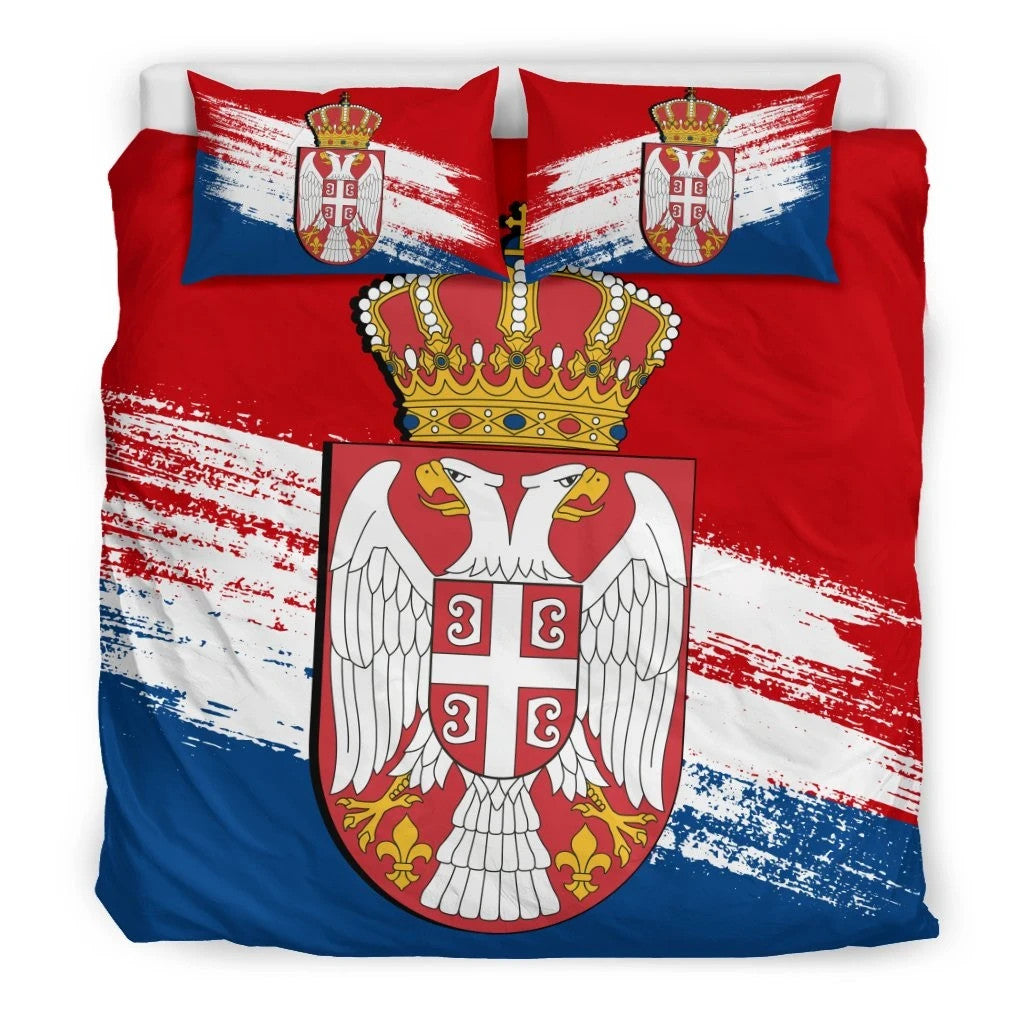 Serbia Premium Bedding Set RLT7 - Wonder Print Shop