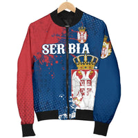 Serbia Men's Bomber Jacket The Great Serbia Original RLT7 - Wonder Print Shop