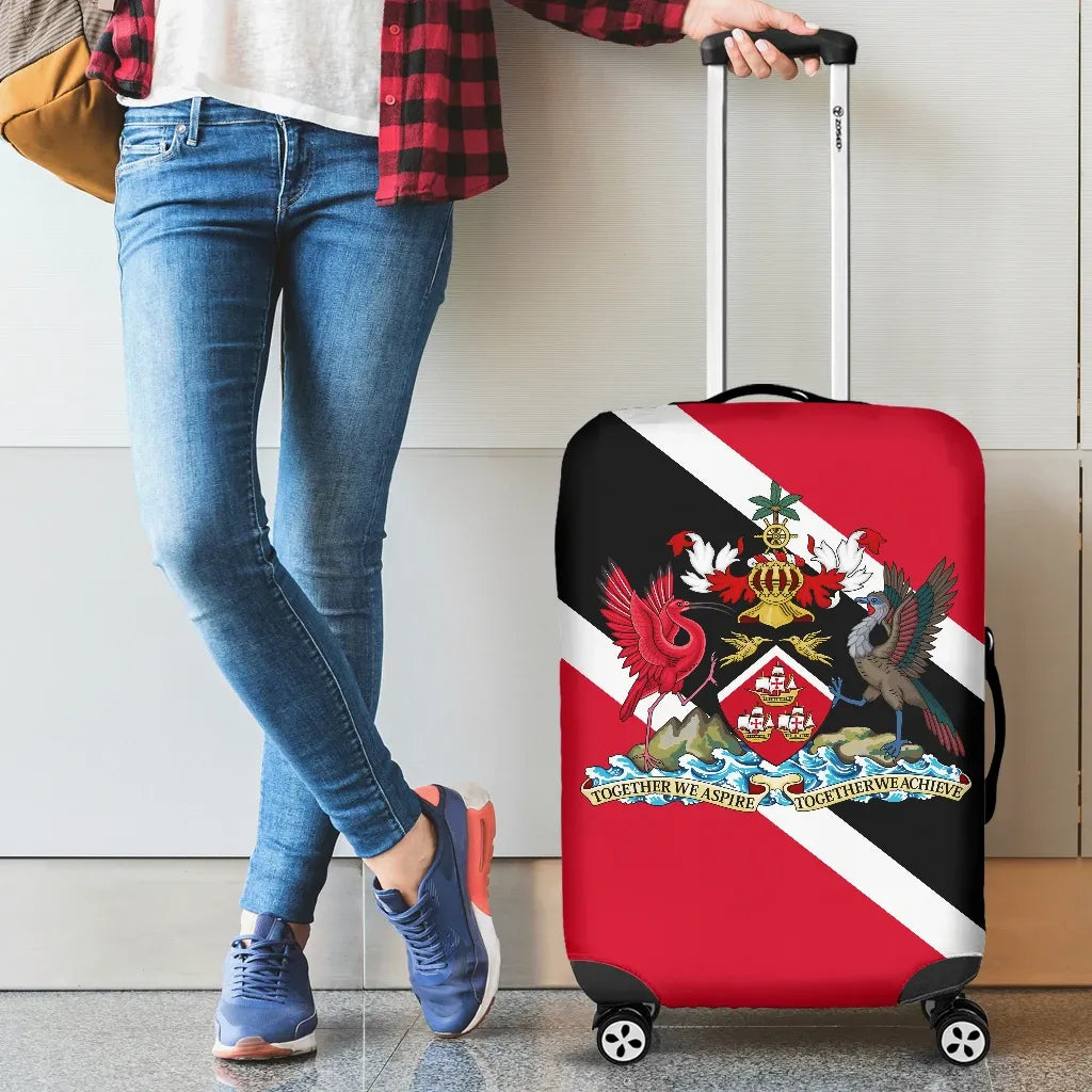 Trinidad and Tobago Luggage Cover Coat Of Arrms RLT6 - Wonder Print Shop
