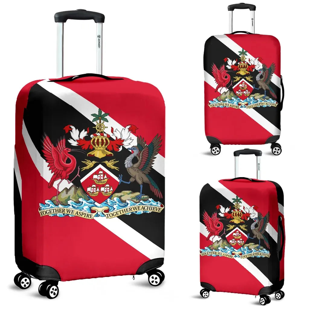 Trinidad and Tobago Luggage Cover Coat Of Arrms RLT6 - Wonder Print Shop
