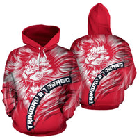 Trinidad and Tobago Lion Red Hoodie RLT6 - Wonder Print Shop