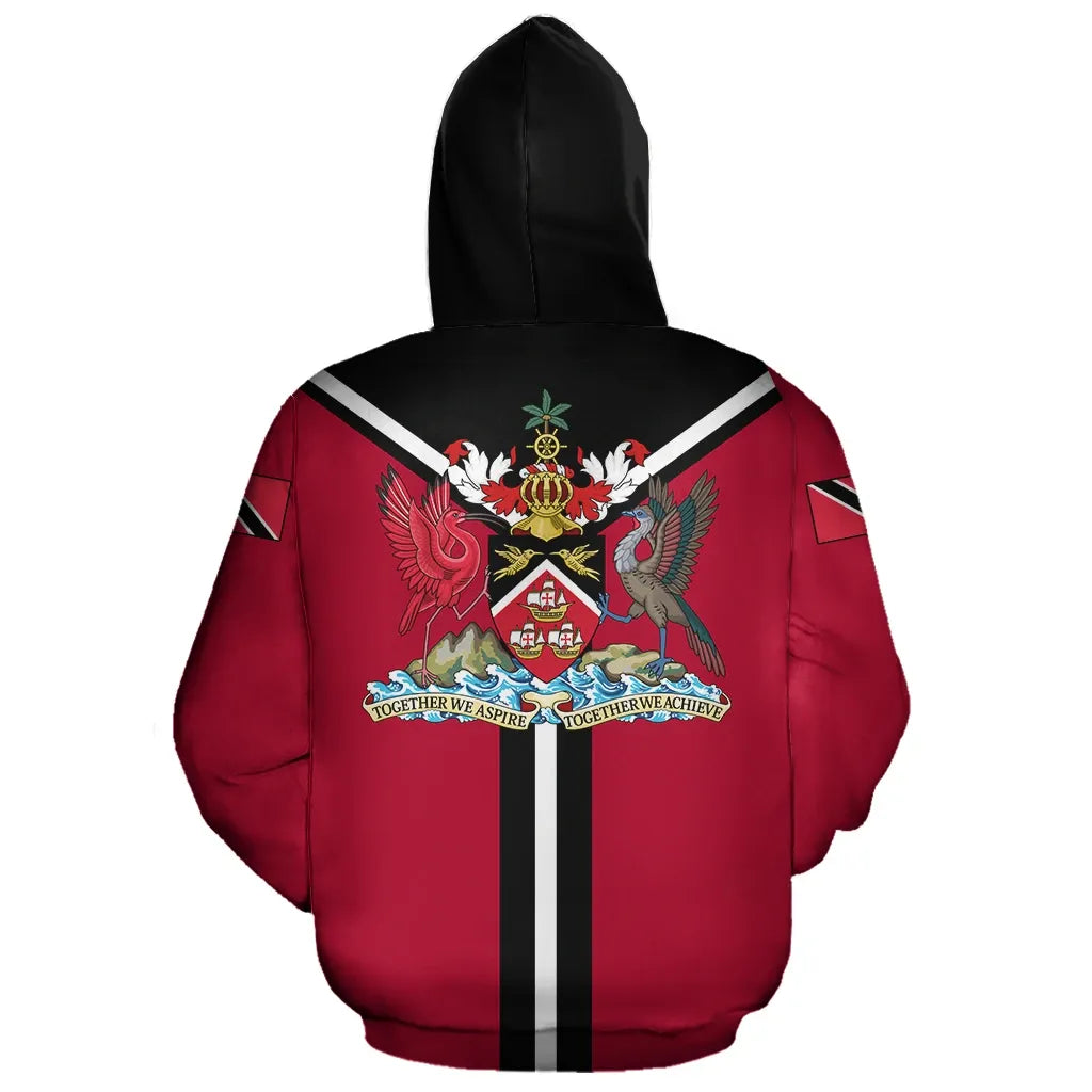 Trinidad and Tobago Rising Hoodie RLT6 - Wonder Print Shop