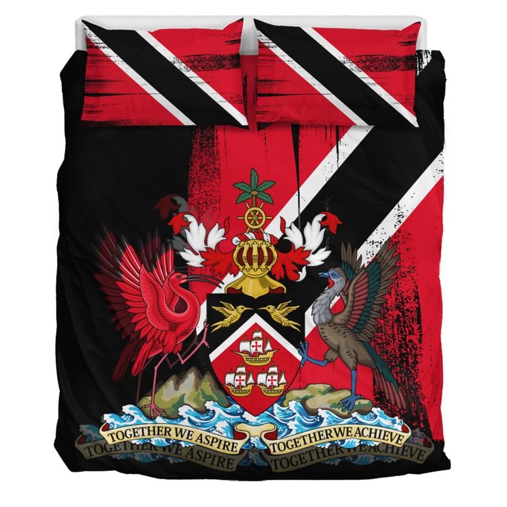 Trinidad and Tobago Flag Bedding Set Flag Style4 RLT6 - Wonder Print Shop