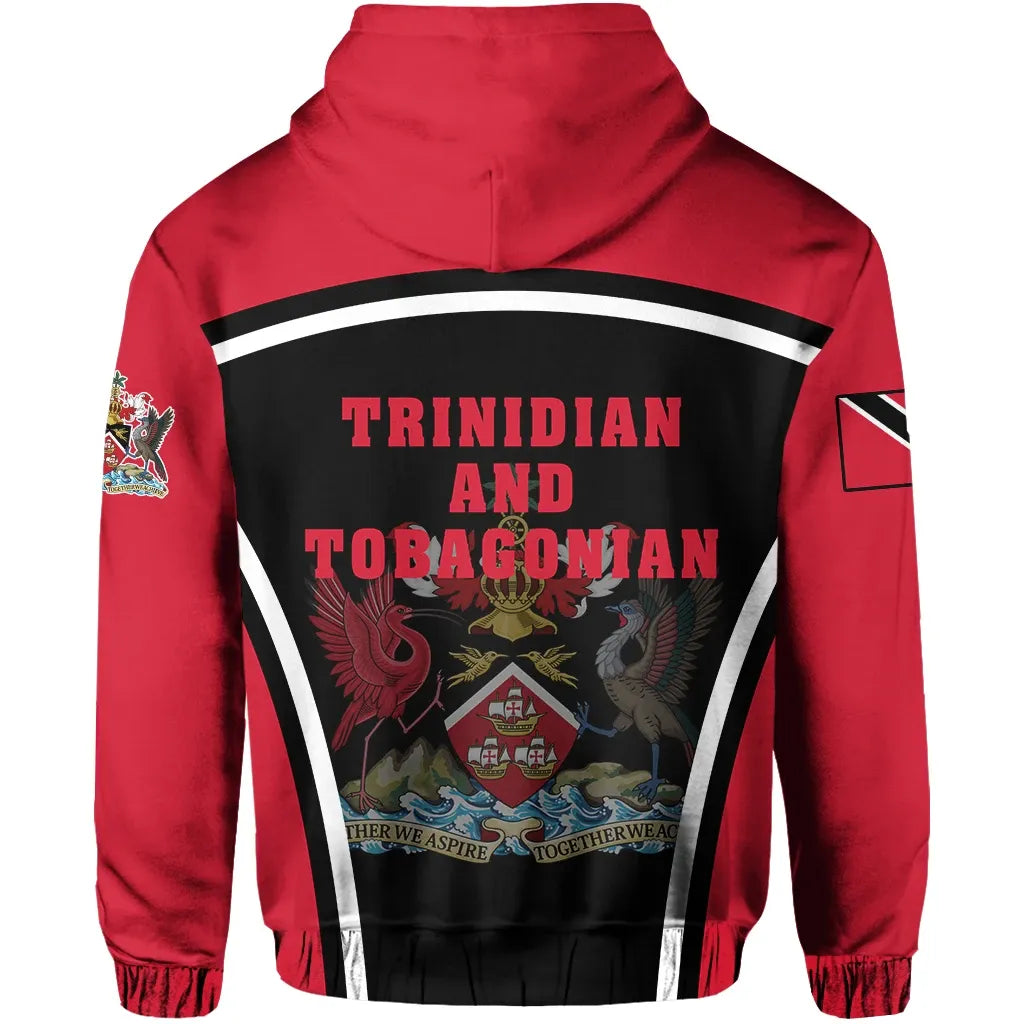 Trinidad and Tobago Hoodie Sport Style RLT6 - Wonder Print Shop