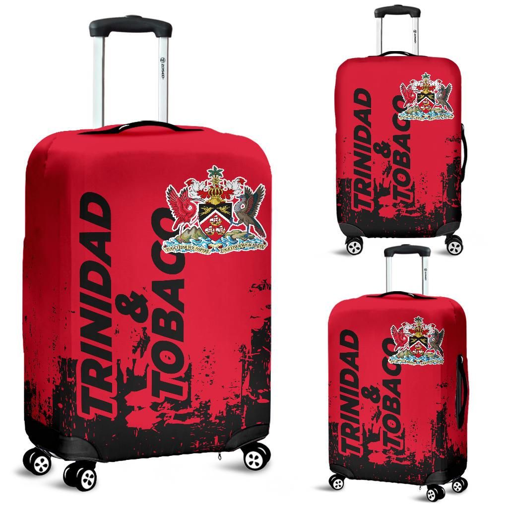 Trinidad and Tobago Luggage Cover Smudge Style RLT6 - Wonder Print Shop