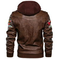 Trinidad and Tobago Zipper Leather Jacket RLT6 - Wonder Print Shop
