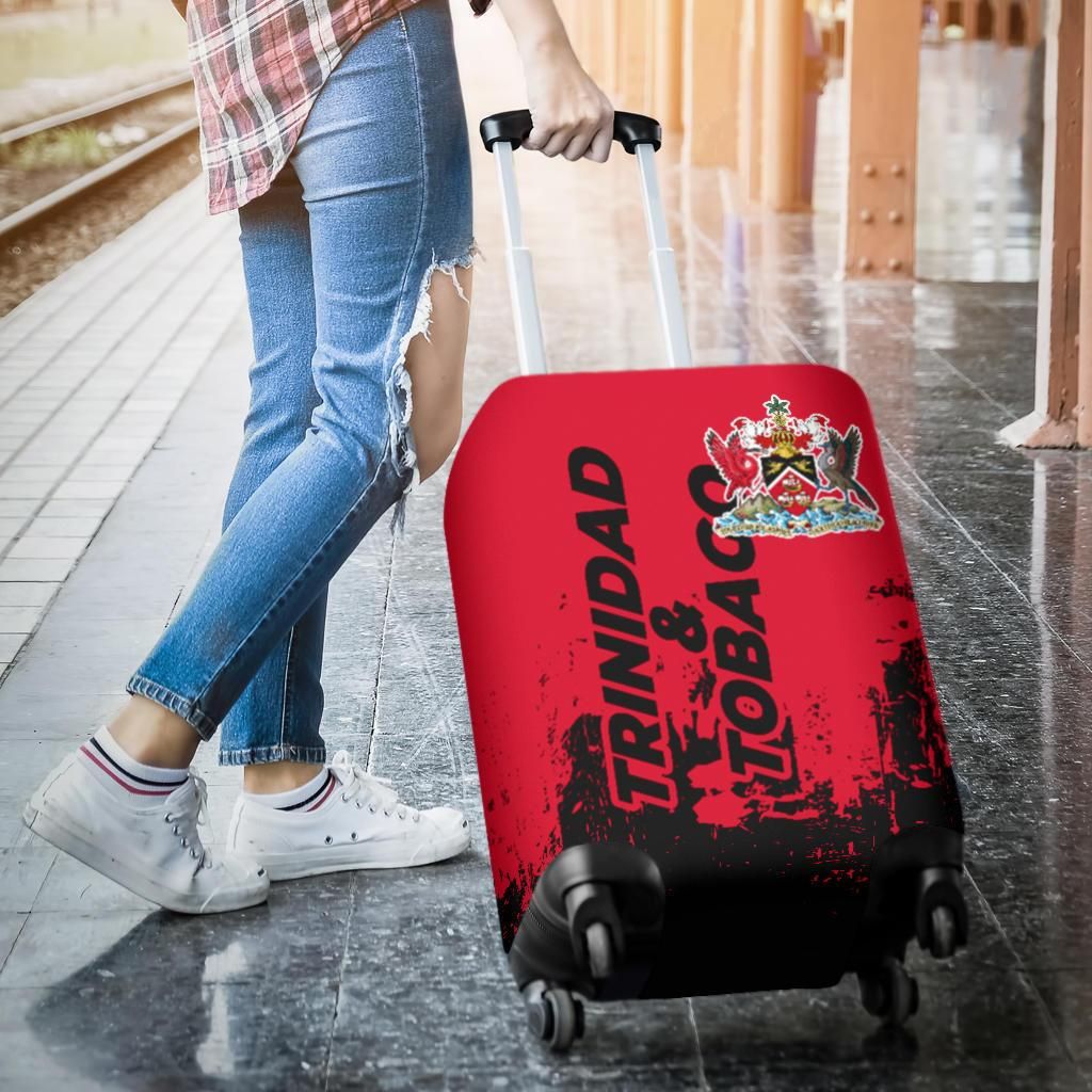 Trinidad and Tobago Luggage Cover Smudge Style RLT6 - Wonder Print Shop