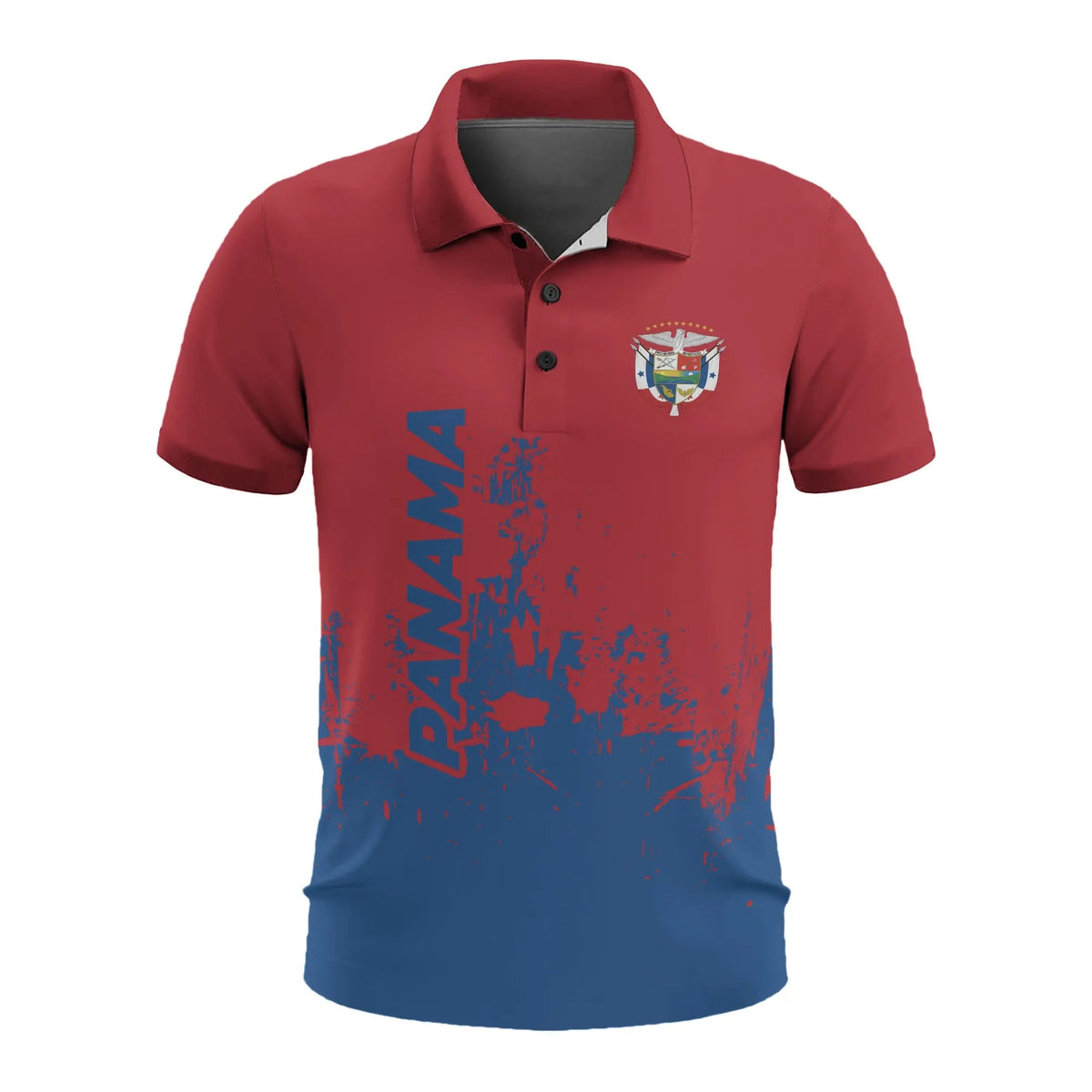 Panama Mens All Over Print Polo Shirt Model T55 RLT13 - Wonder Print Shop