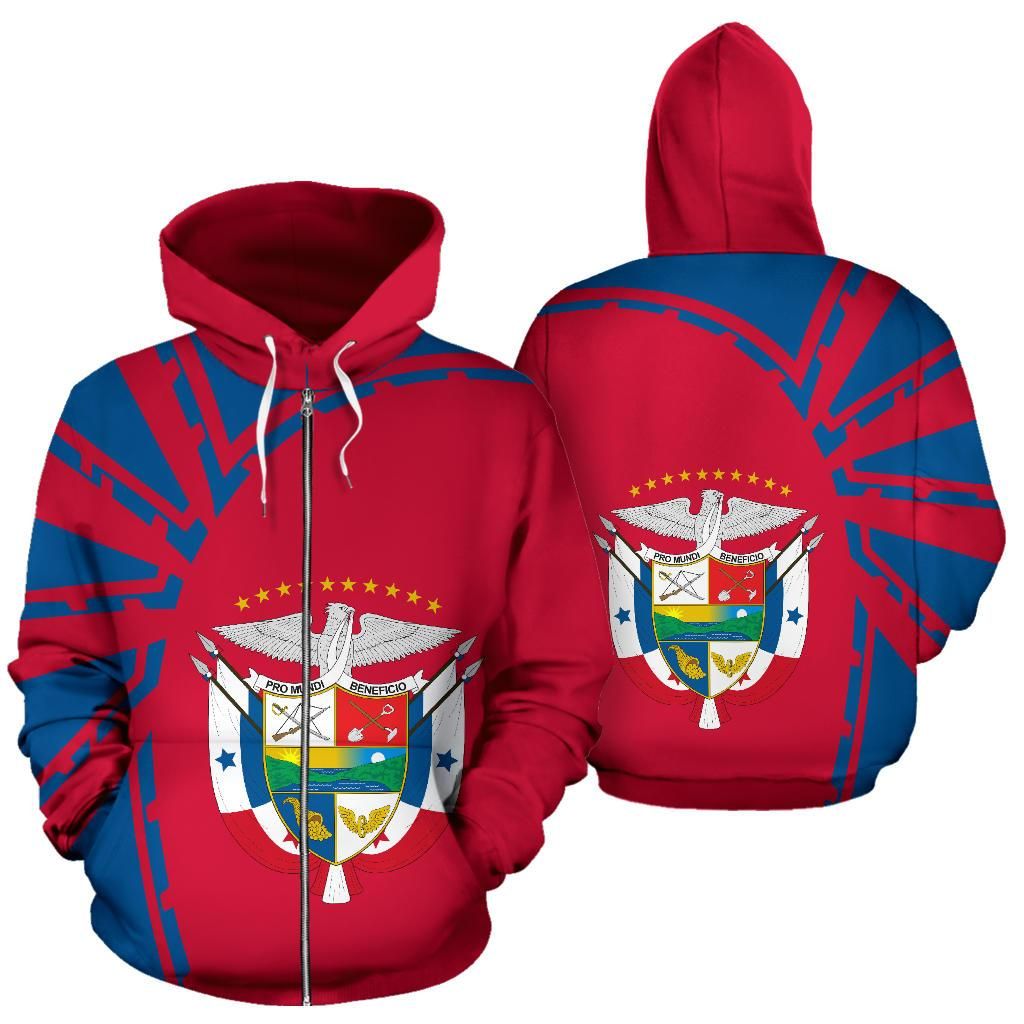 Panama Zip Hoodie Premium Style RLT13 - Wonder Print Shop