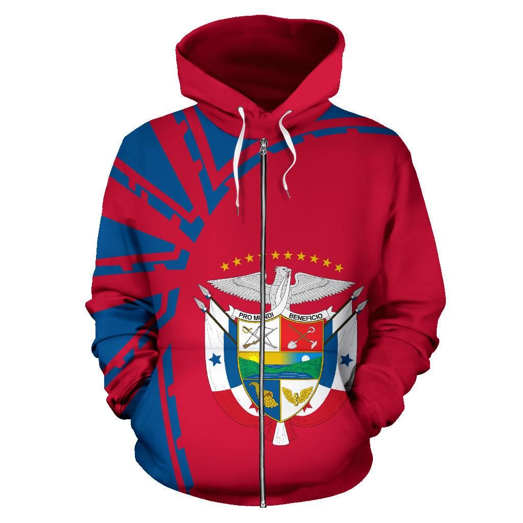 Panama Zip Hoodie Premium Style RLT13 - Wonder Print Shop