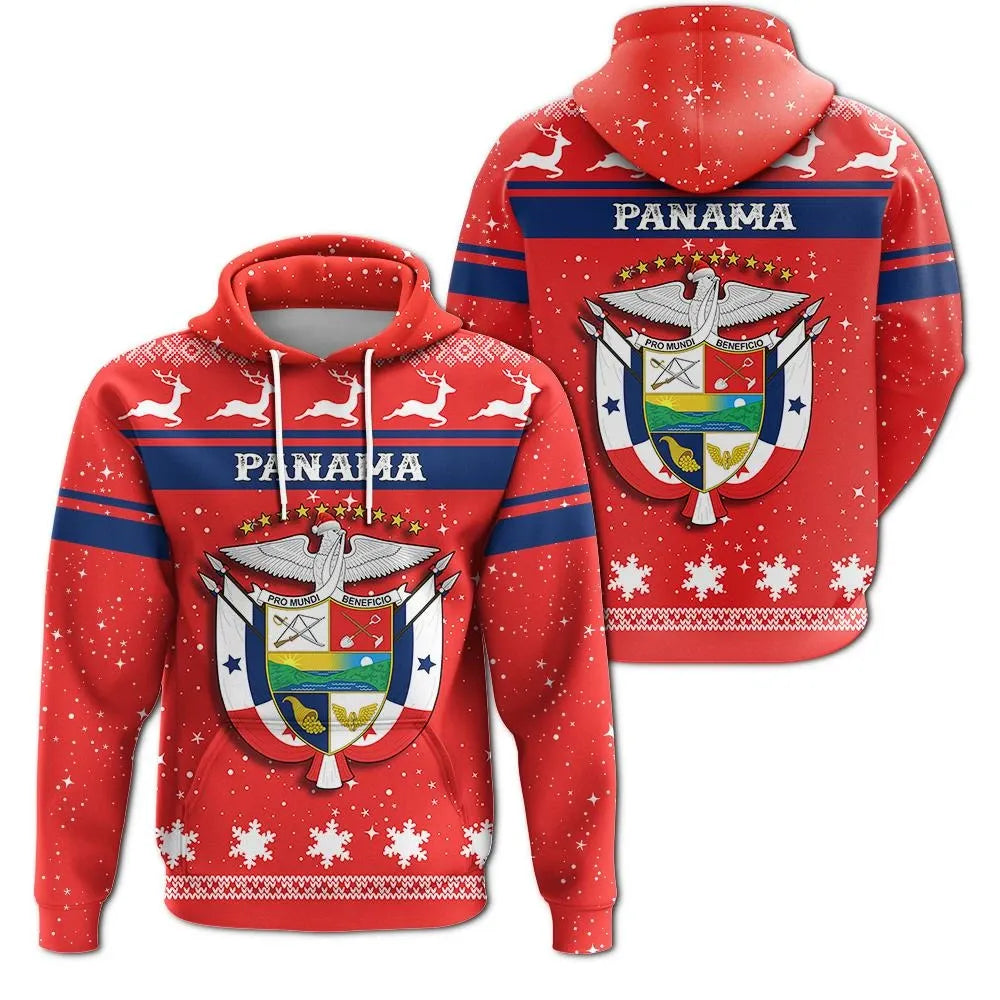 Christmas Panama Hoodie Coat Of Arms RLT13 - Wonder Print Shop