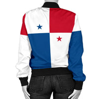 Panama Women's Bomber Jacket Original Flag RLT13 - Wonder Print Shop