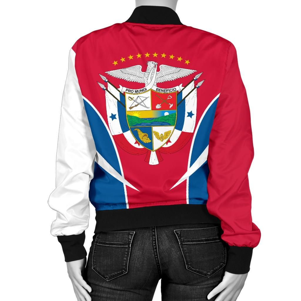 Panama Bomber Jacket Active Women RLT13 - Wonder Print Shop