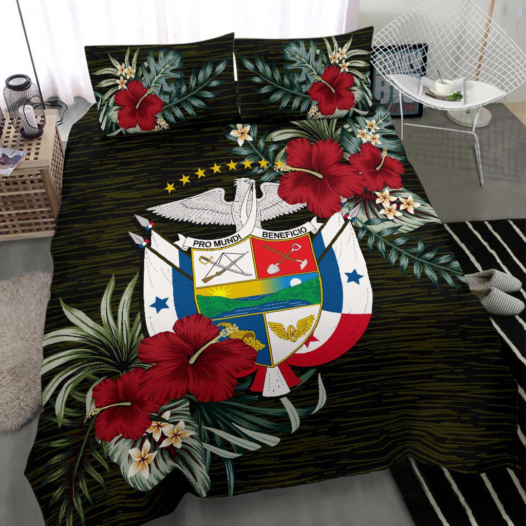 Panama Bedding Set Special Hibiscus RLT13 - Wonder Print Shop