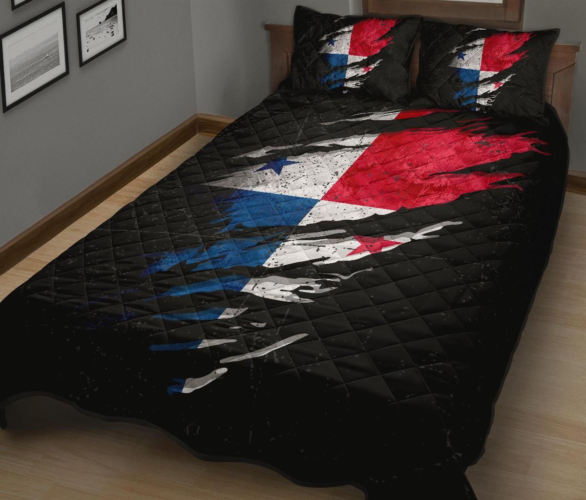 Panama In Me Quilt Bed Set Special Grunge Style RLT13 - Wonder Print Shop