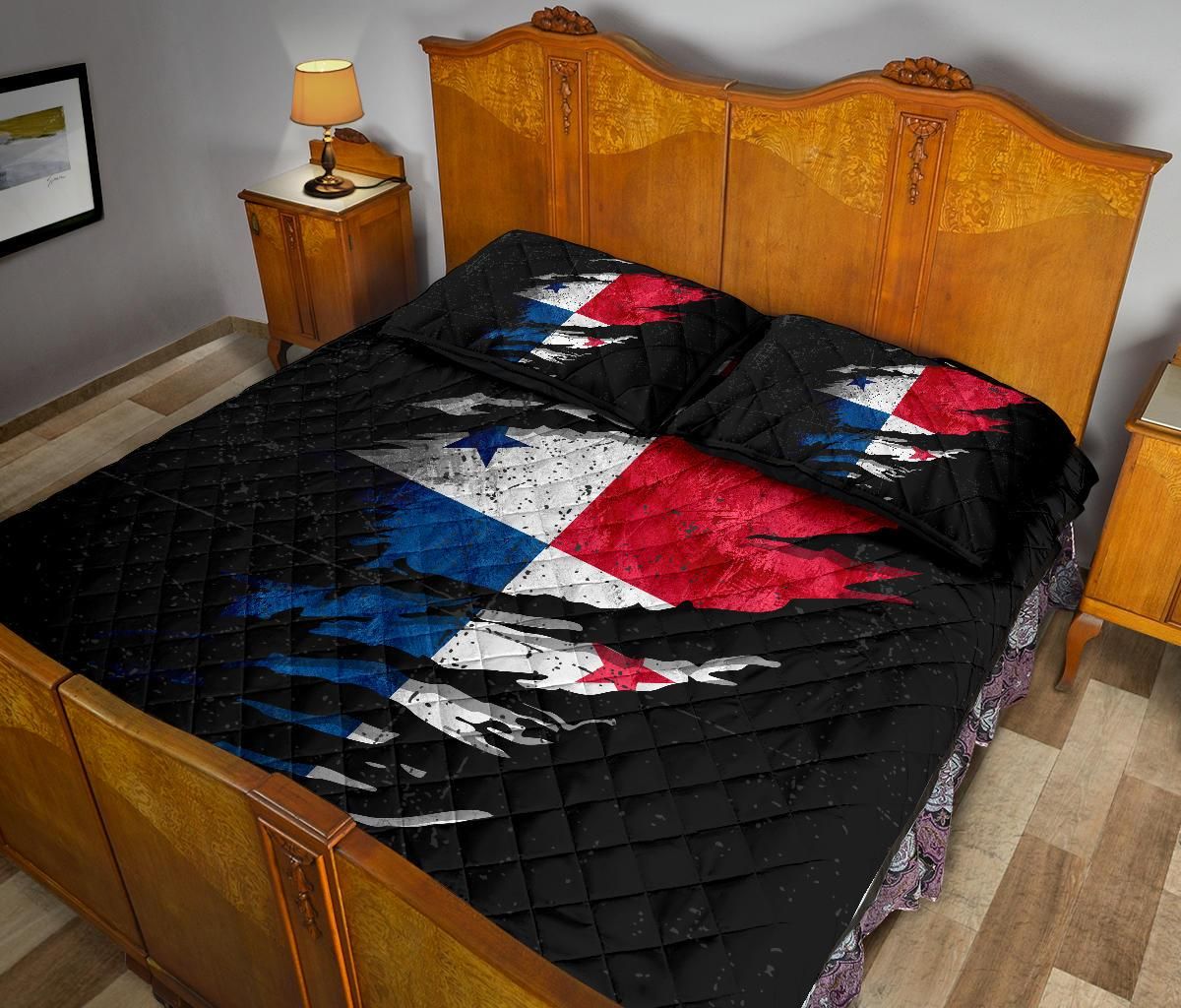 Panama In Me Quilt Bed Set Special Grunge Style RLT13 - Wonder Print Shop