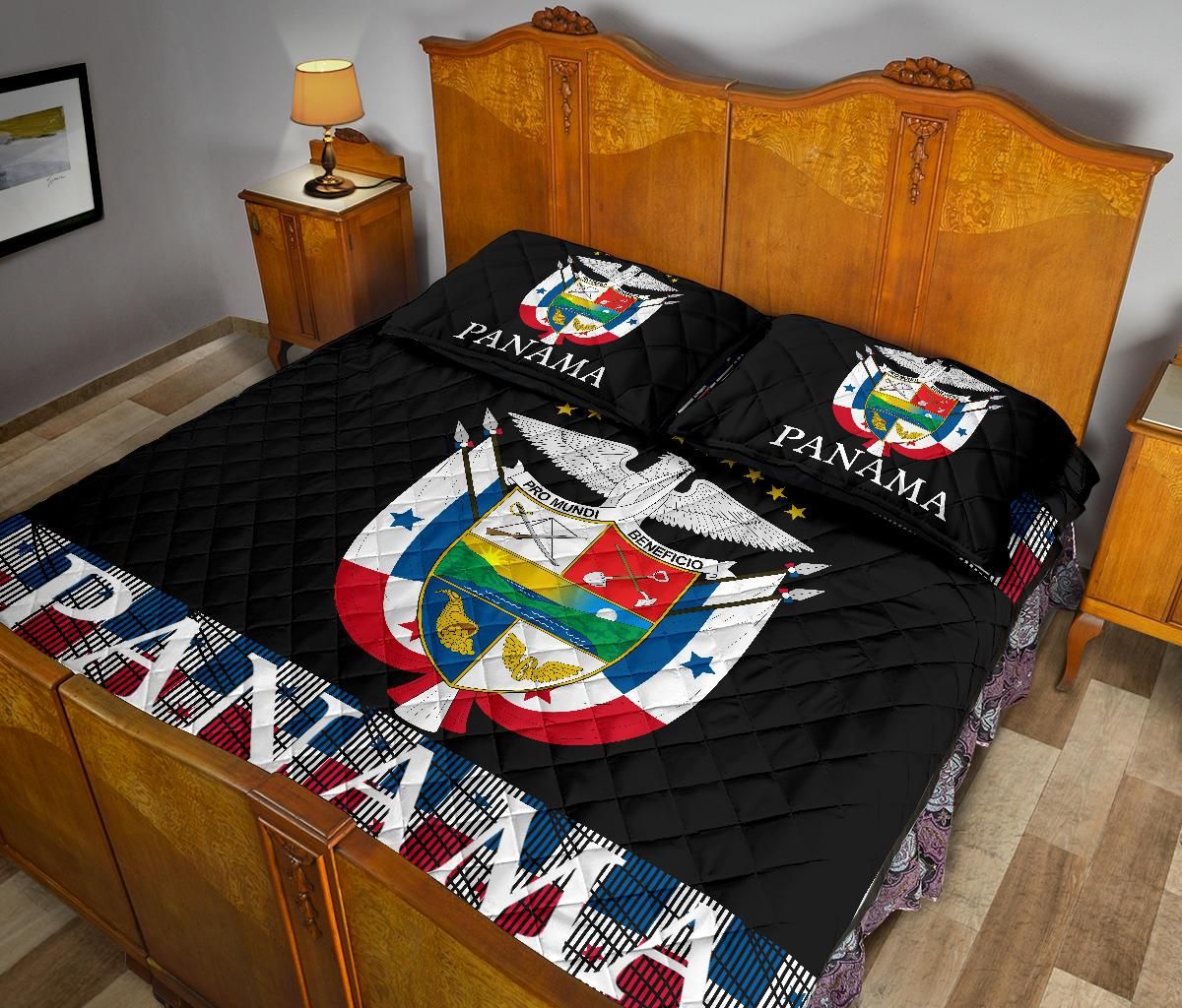 Panama United Quilt Bed Set RLT13 - Wonder Print Shop