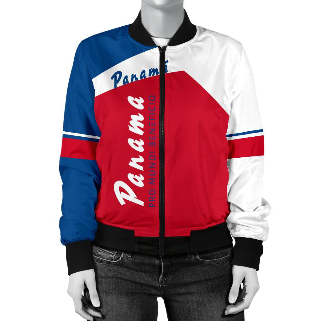 Panama Women's Bomber Jacket Vera Jacket RLT13 - Wonder Print Shop