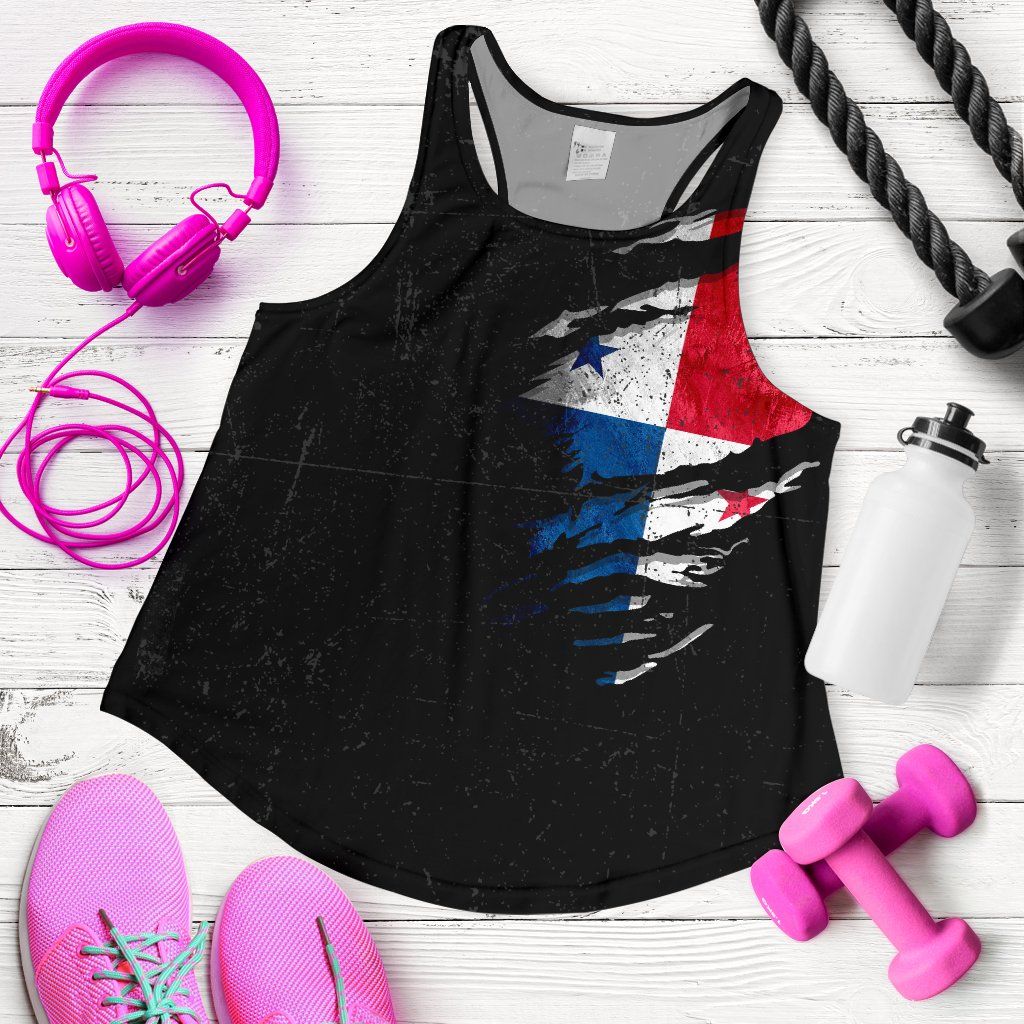 panama-in-me-womens-racerback-tank-special-grunge-style