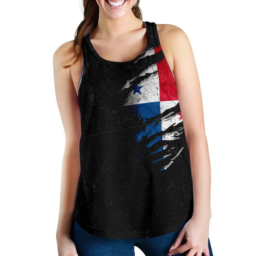 panama-in-me-womens-racerback-tank-special-grunge-style