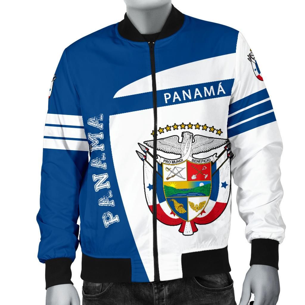 Panama Men's Bomber Jacket Premium Style RLT13 - Wonder Print Shop