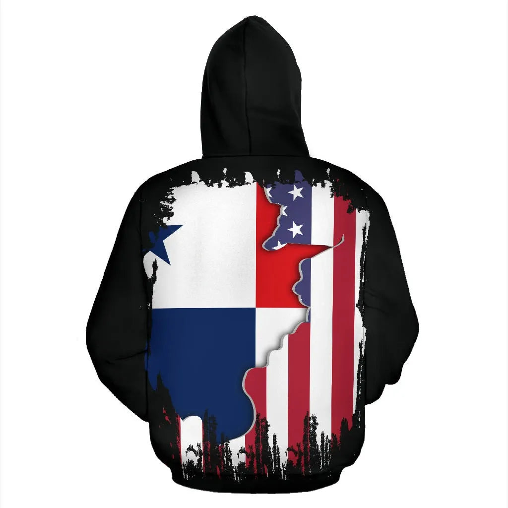 American Grown Panama Root DNA Zip Hoodie RLT13 - Wonder Print Shop
