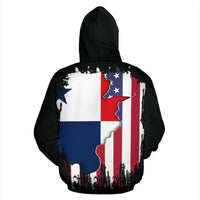American Grown Panama Root DNA Zip Hoodie RLT13 - Wonder Print Shop