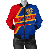 Armenia Womens Bomber Jacket - Armenia Pride RLT8 - Wonder Print Shop