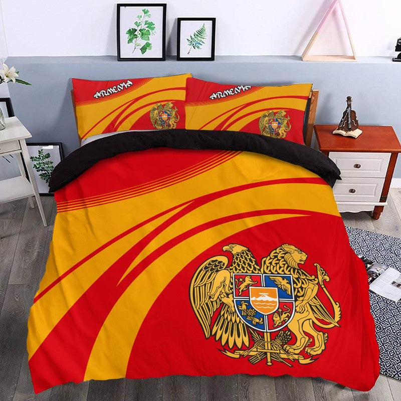 Armenia Coat Of Arms Bedding Set Cricket RLT8 - Wonder Print Shop
