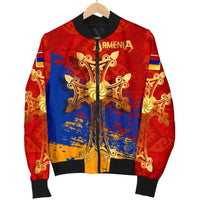 Armenia Khachkar, Armenian Cross Special Mens Bomber Jacket RLT8 - Wonder Print Shop