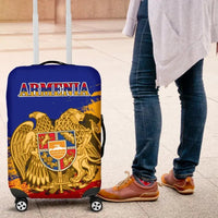 Armenia Luggage Cover - Armenia Blue RLT8 - Wonder Print Shop