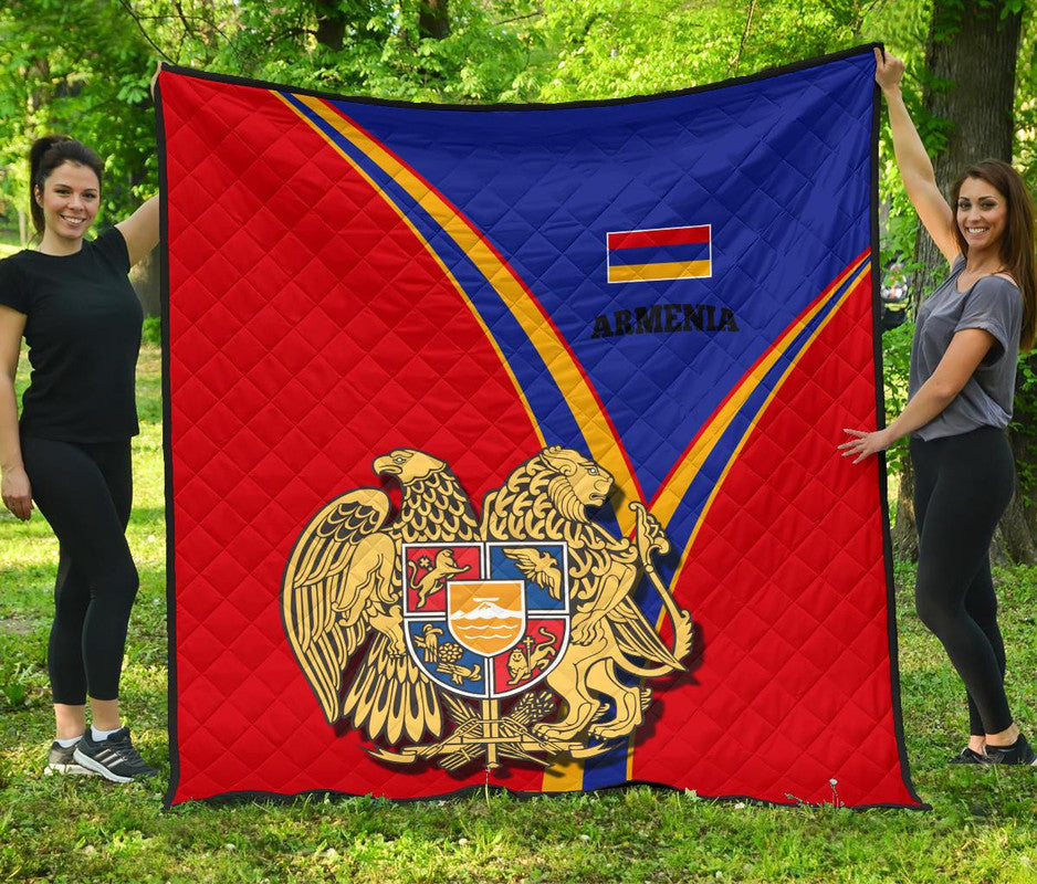 Armenia Premium Quilt - Armenian Pride RLT8 - Wonder Print Shop