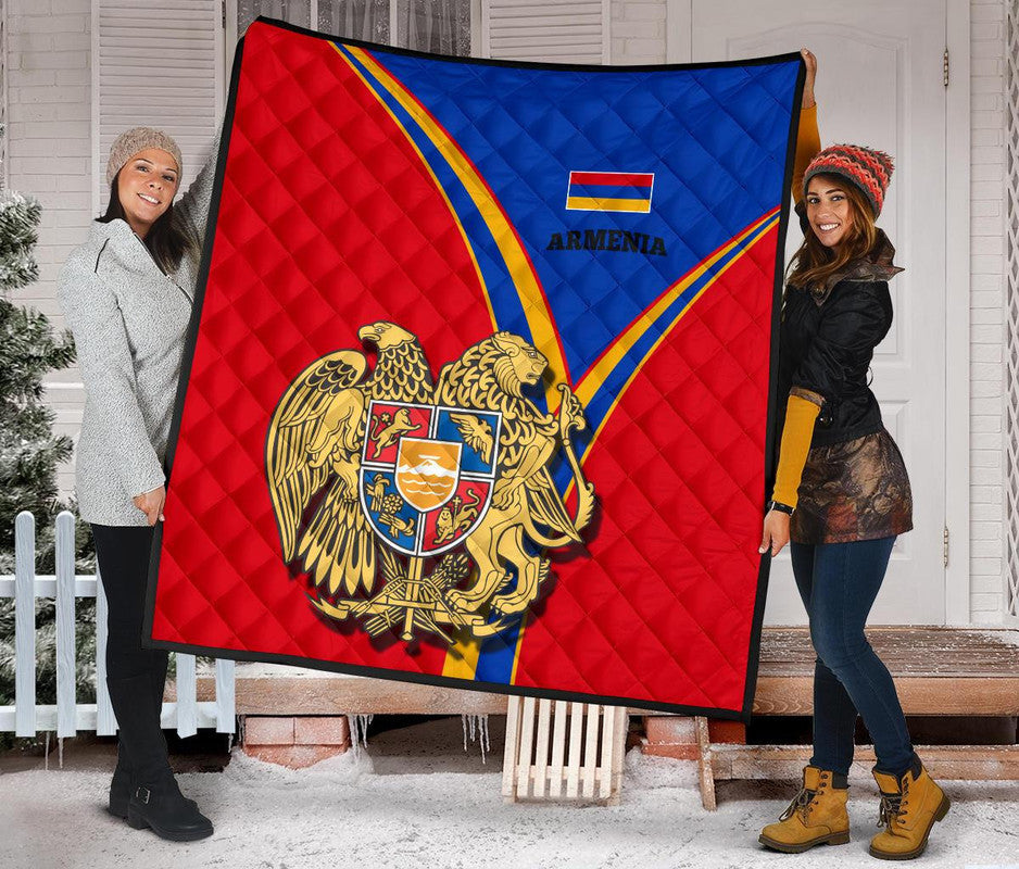 Armenia Premium Quilt - Armenian Pride RLT8 - Wonder Print Shop