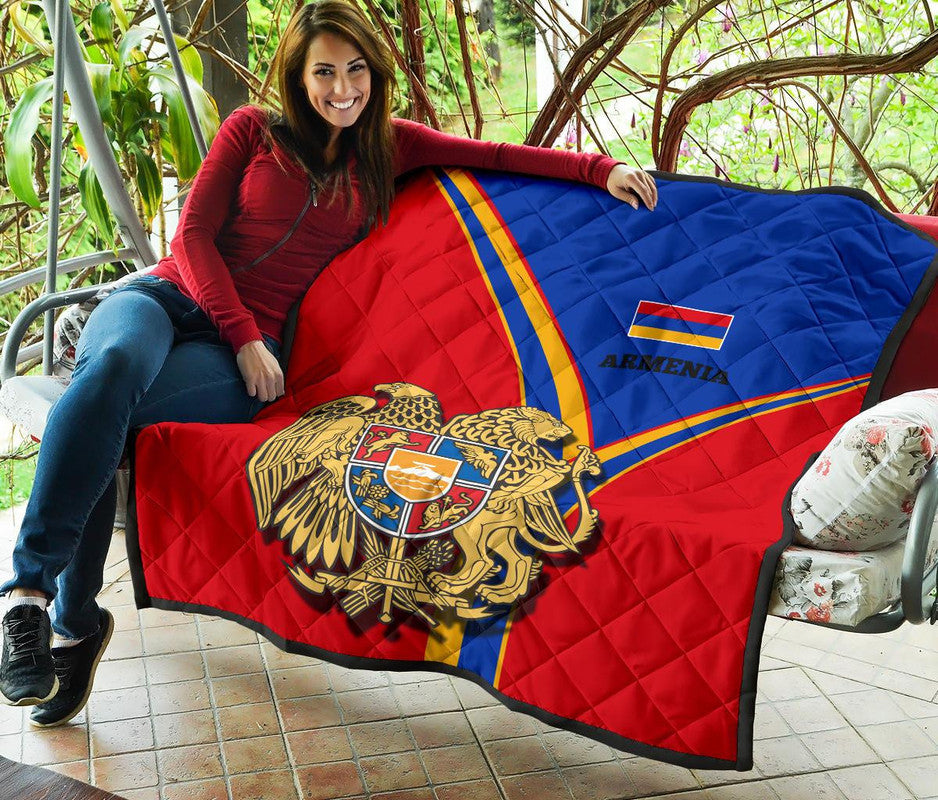 Armenia Premium Quilt - Armenian Pride RLT8 - Wonder Print Shop