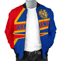 Armenia Mens Bomber Jacket - Armenia Pride RLT8 - Wonder Print Shop