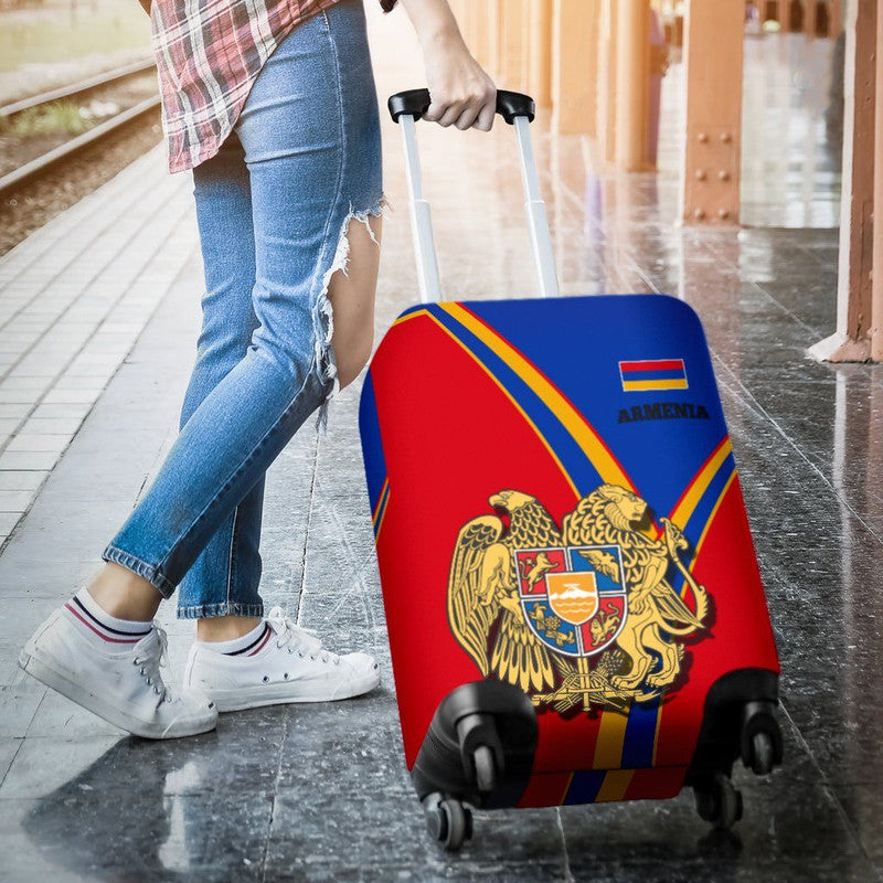 Armenia Luggage Cover - Armenian Pride RLT8 - Wonder Print Shop
