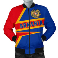 Armenia Mens Bomber Jacket - Armenia Pride RLT8 - Wonder Print Shop