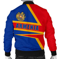 Armenia Mens Bomber Jacket - Armenia Pride RLT8 - Wonder Print Shop
