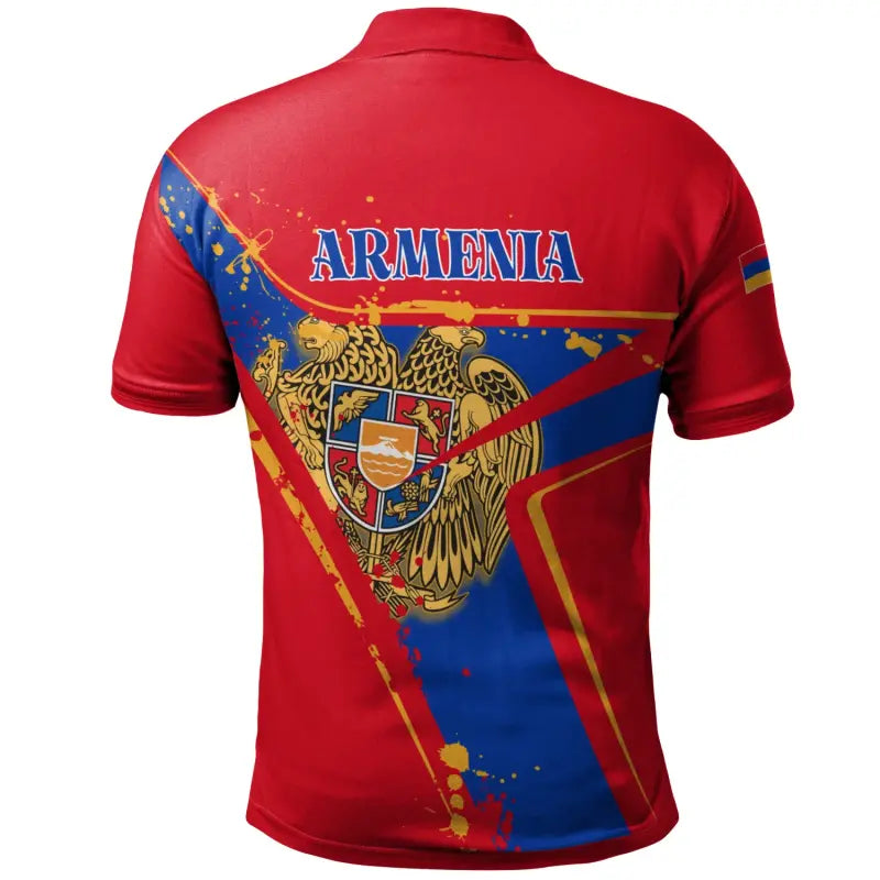 Armenia Polo Shirt The Pride of Armenia RLT8 - Wonder Print Shop