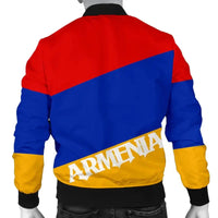 Armenia Flag Mens Bomber Jacket RLT8 - Wonder Print Shop