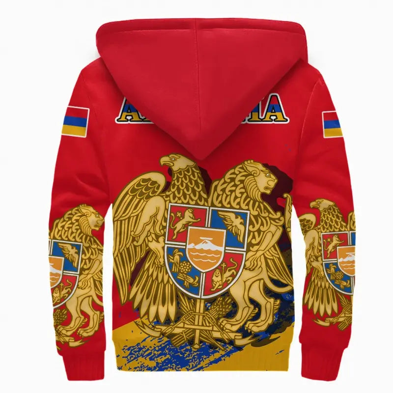 Armenia Special Sherpa Hoodie RLT8 - Wonder Print Shop