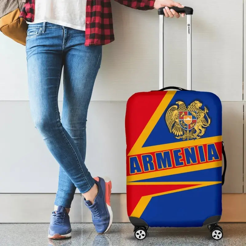 Armenia Luggage Covers - Armenia Pride RLT8 - Wonder Print Shop