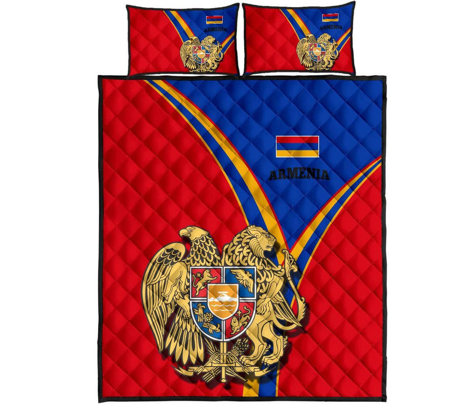 Armenia Quilt Bed Set - Armenian Pride RLT8 - Wonder Print Shop
