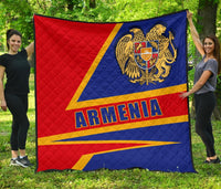 Armenia Premium Quilt - Armenia Pride RLT8 - Wonder Print Shop