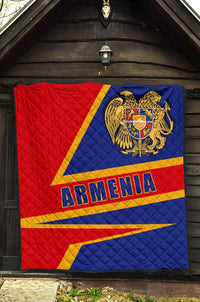 Armenia Premium Quilt - Armenia Pride RLT8 - Wonder Print Shop