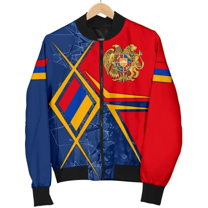 Armenia Mens Bomber Jacket - Armenia Legend RLT8 - Wonder Print Shop