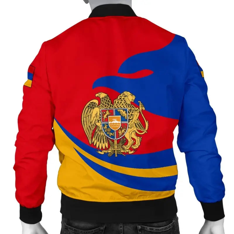 Armenia Men Bomber Jacket Proud Version RLT8 - Wonder Print Shop