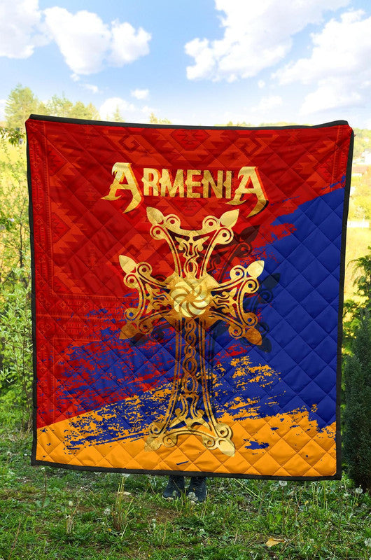 Armenia Khachkar, Armenian Cross Special Quilt RLT8 - Wonder Print Shop